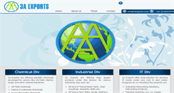 Desktop Screenshot of 3aexports.com